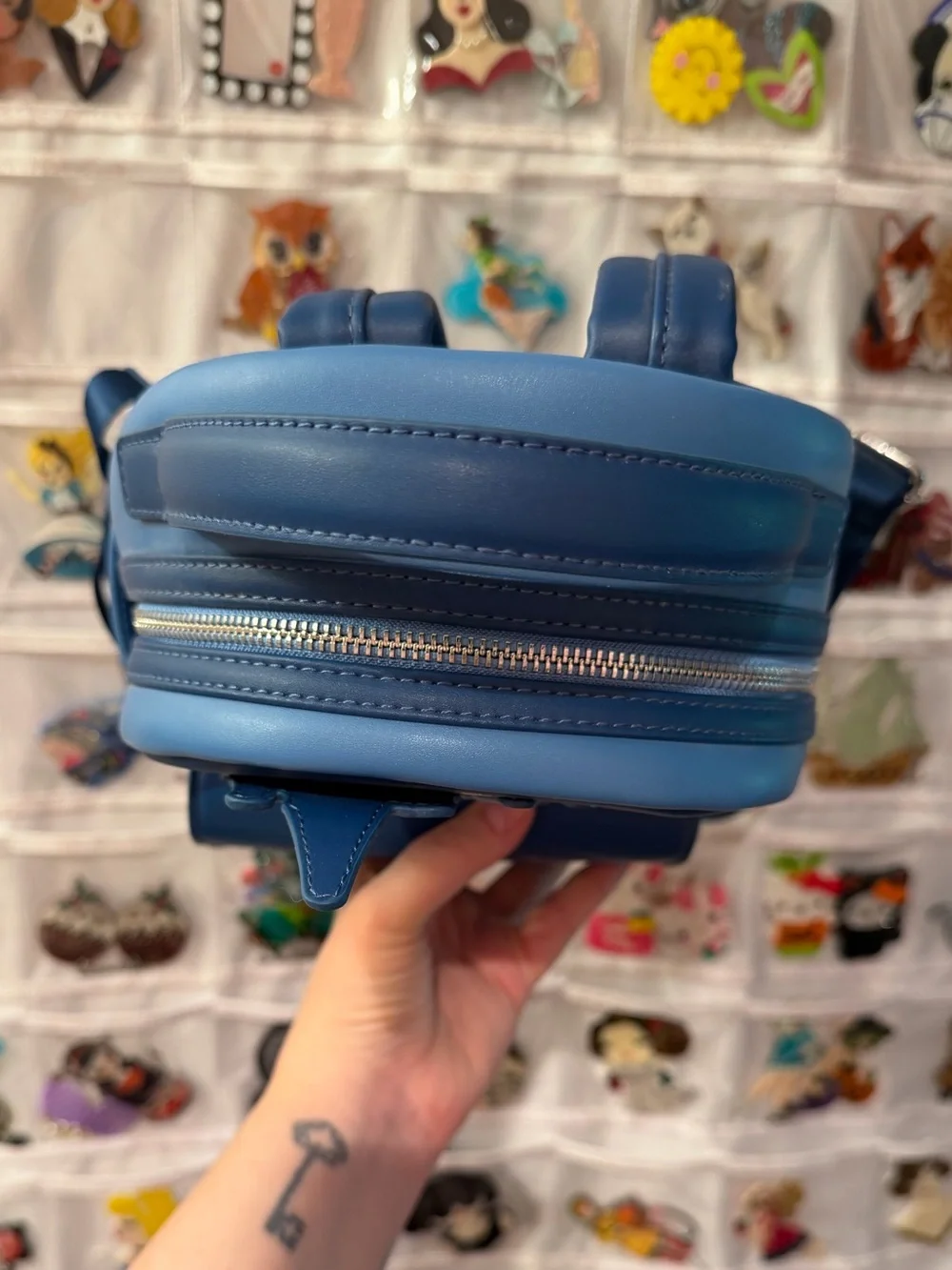 NWOT Loungefly Disney Cinderella Night Castle Backpack+wallet SET
